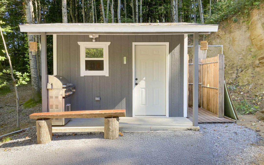 Custom Mountain Shed in Waynesville, NC